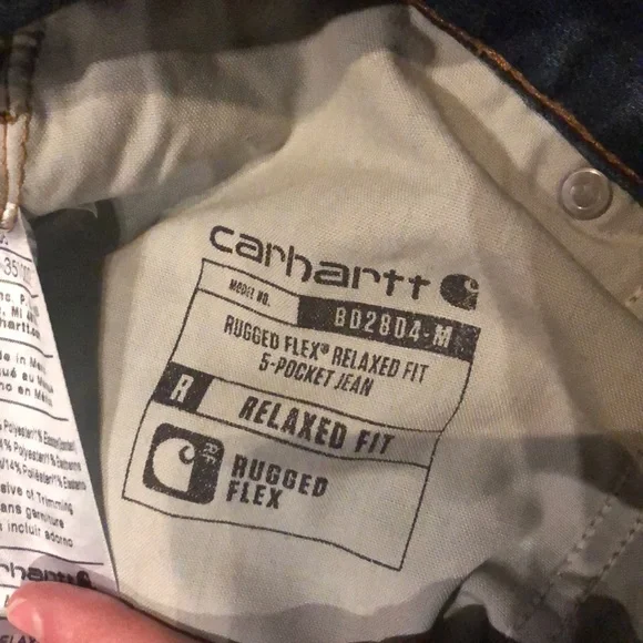 NWT Carhartt Men’s Jeans - Picture 5 of 9